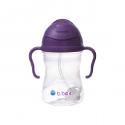 b.box Sippy cup бутилка със сламка - grape